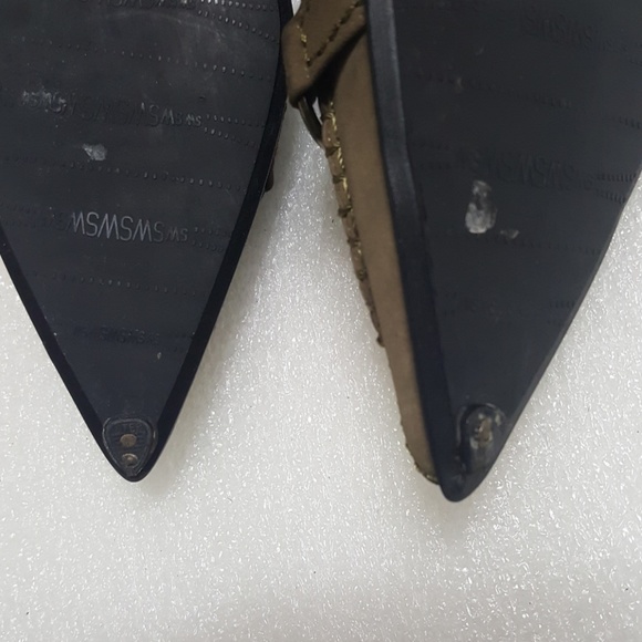 ♨️STUART WEITZMAN♨️ kitten heels pointy toe - Picture 6 of 8